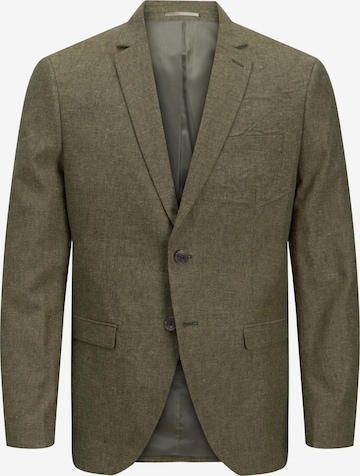 Coupe slim Veste de costume 'Riviera' JACK & JONES en vert : devant