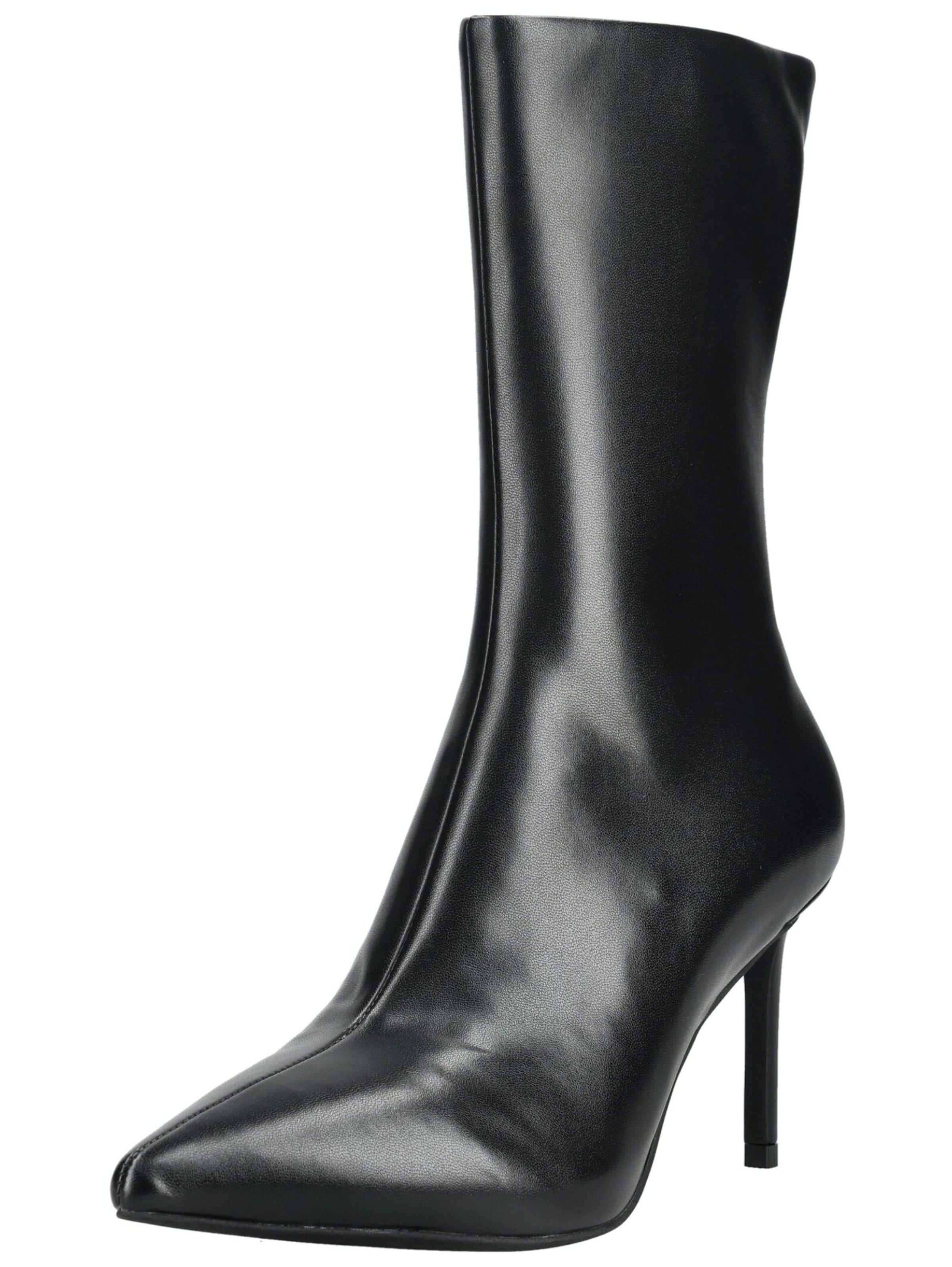 Jeffrey Campbell Enkellaarsjes in Zwart: voorkant