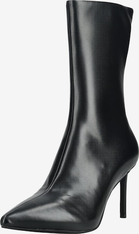 Jeffrey Campbell Enkellaarsjes in Zwart: voorkant