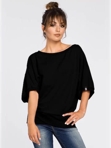 BeWear - Jersey 'B048' en negro: frente