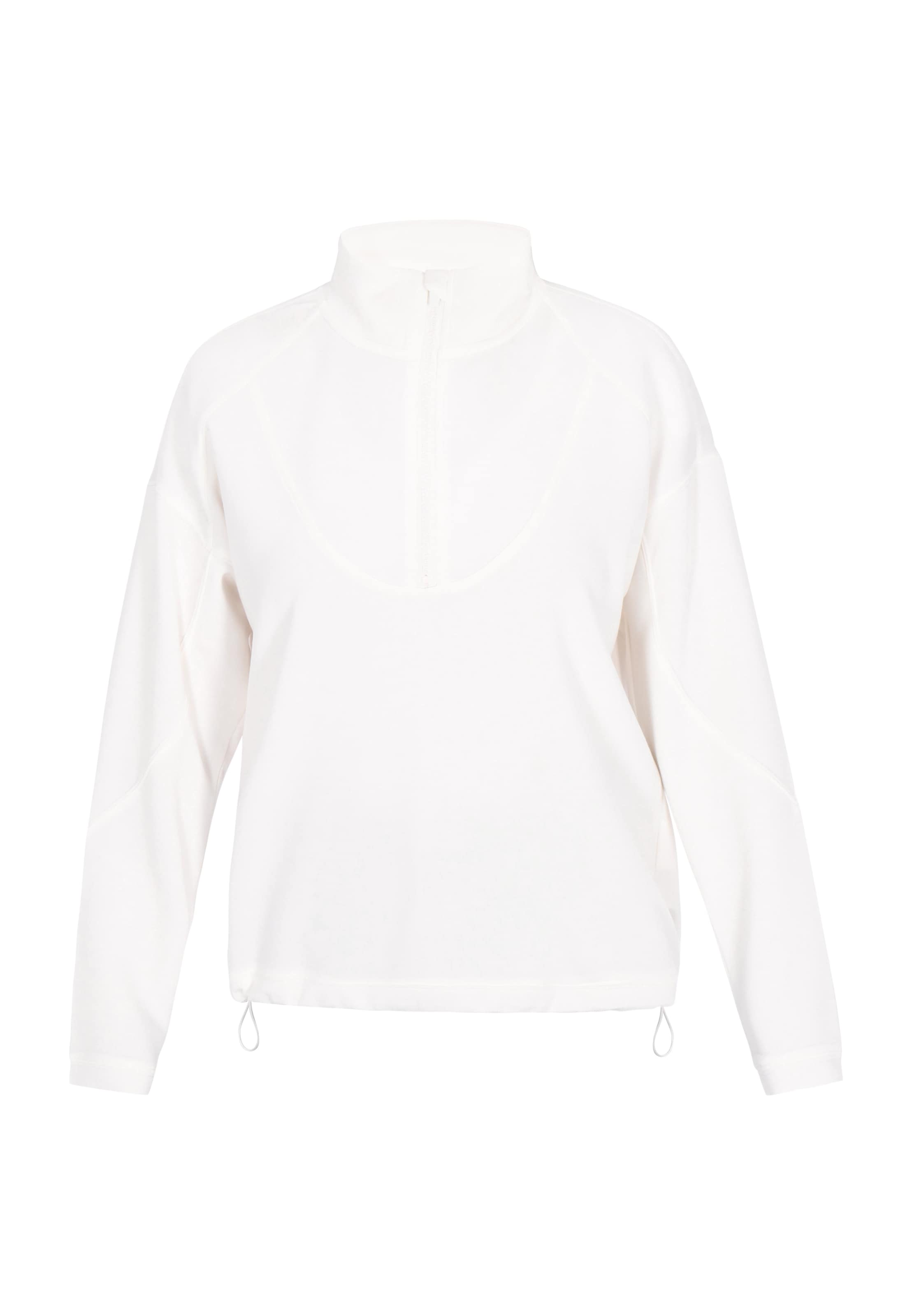 usha BLUE LABEL Sweatshirt i hvid: forside