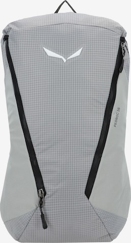 SALEWA Sports Backpack 'Pedroc' in Grey: front