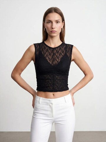 Dilvin - Blusa em preto