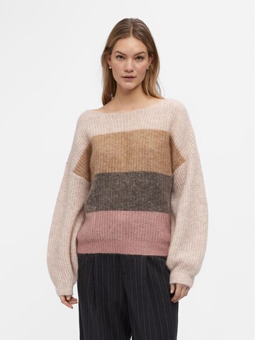 OBJECT Sweater in Mixed colors: front