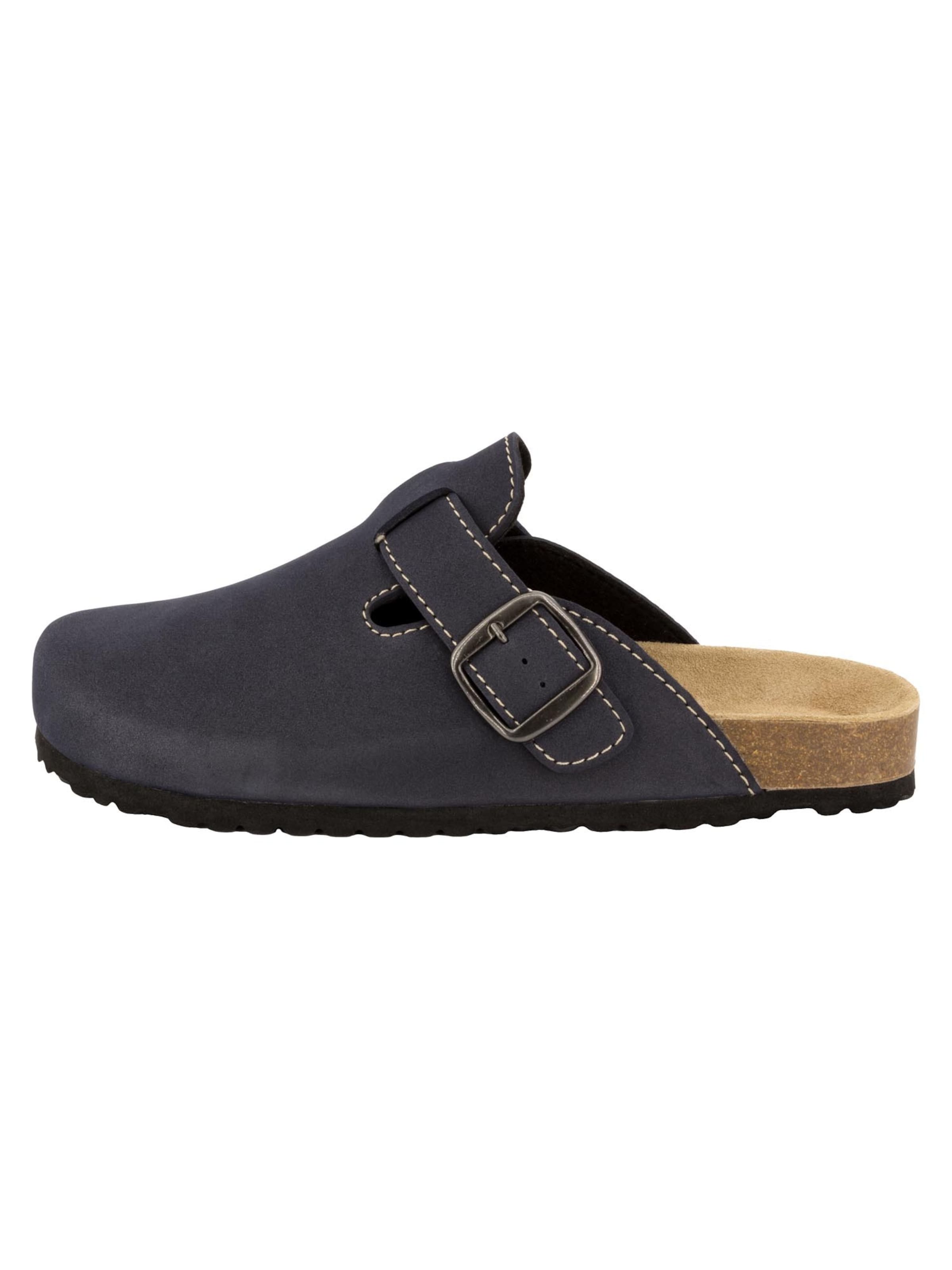 SUPERSOFT by Indigo Clogs 'Classic' in Blau: Vorderseite