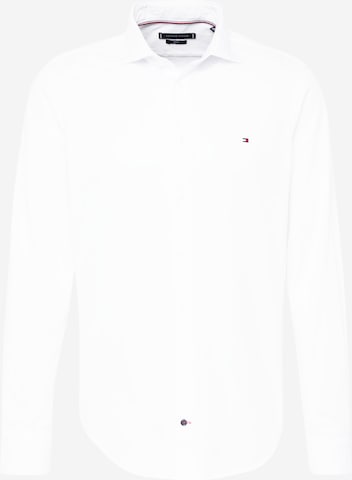 Tommy Hilfiger Tailored Regular Fit Hemd in Weiß: predná strana
