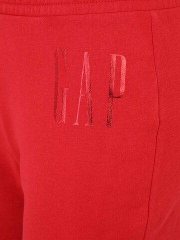 Gap Petite Flared Broek in Rood