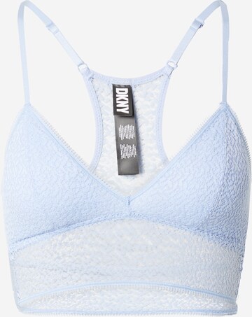 DKNY Intimates Triangel BH in Blau: predná strana