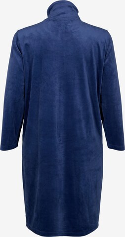 Robe de chambre 'MHELENA' Zizzi en bleu