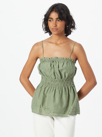 Top di Dorothy Perkins in verde: frontale