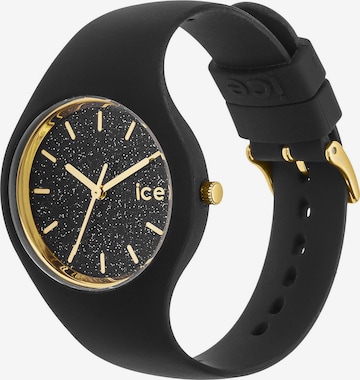 ICE WATCH Analoguhr in Schwarz: Vorderseite