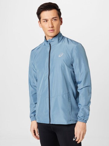 ASICS Sportjacke 'Core' in Blau: Vorderseite