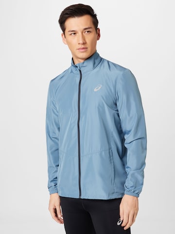 ASICS Sports jacket 'Core' in Blue: front