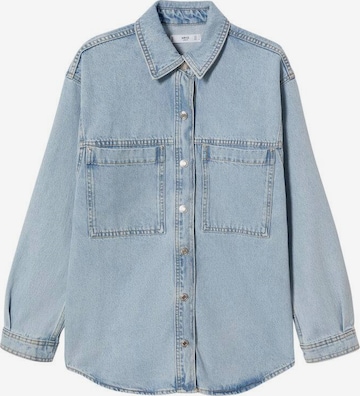 Veste mi-saison 'Ares' MANGO en bleu : devant