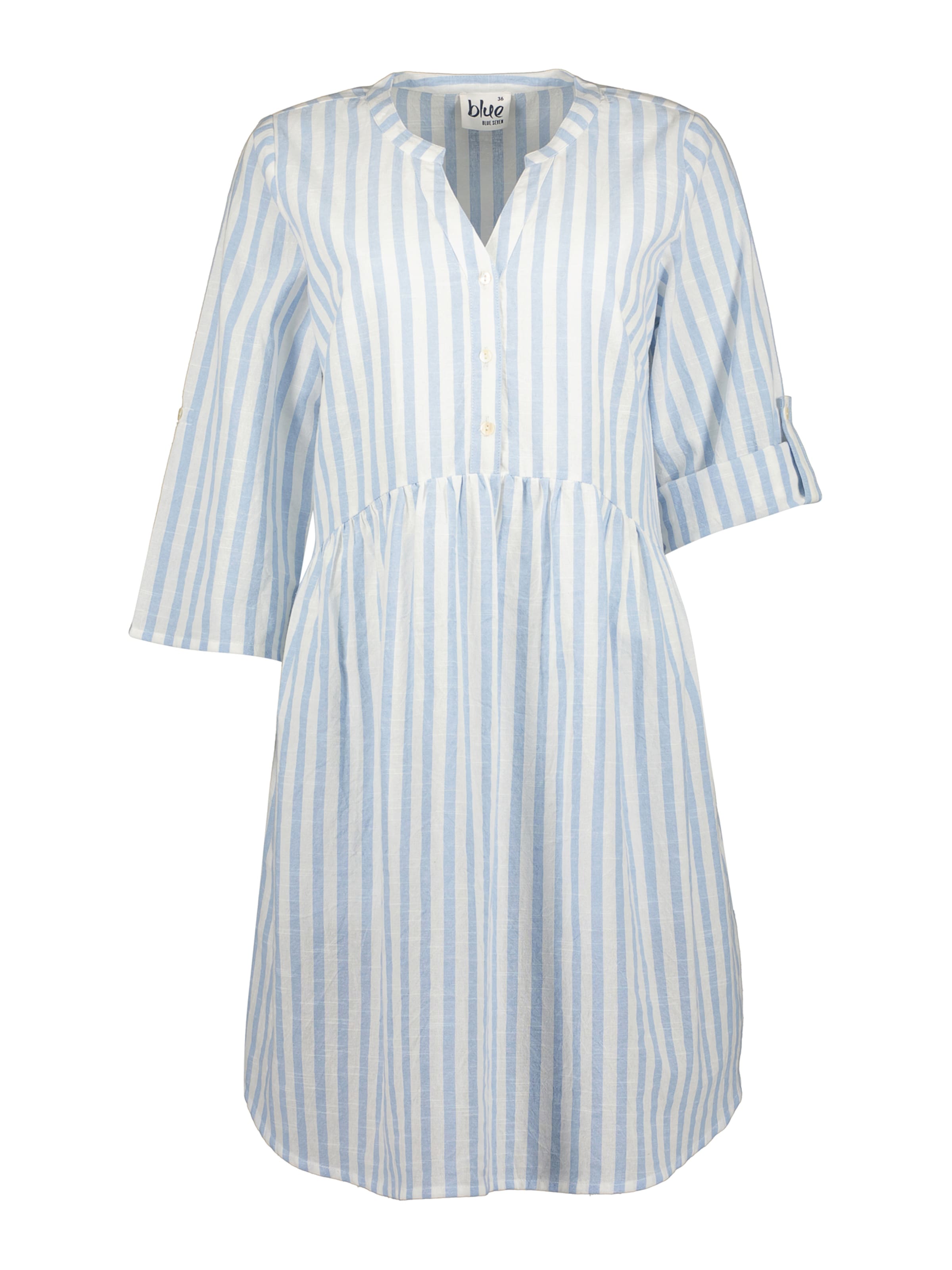 BLUE SEVEN - Vestido en azul: frente