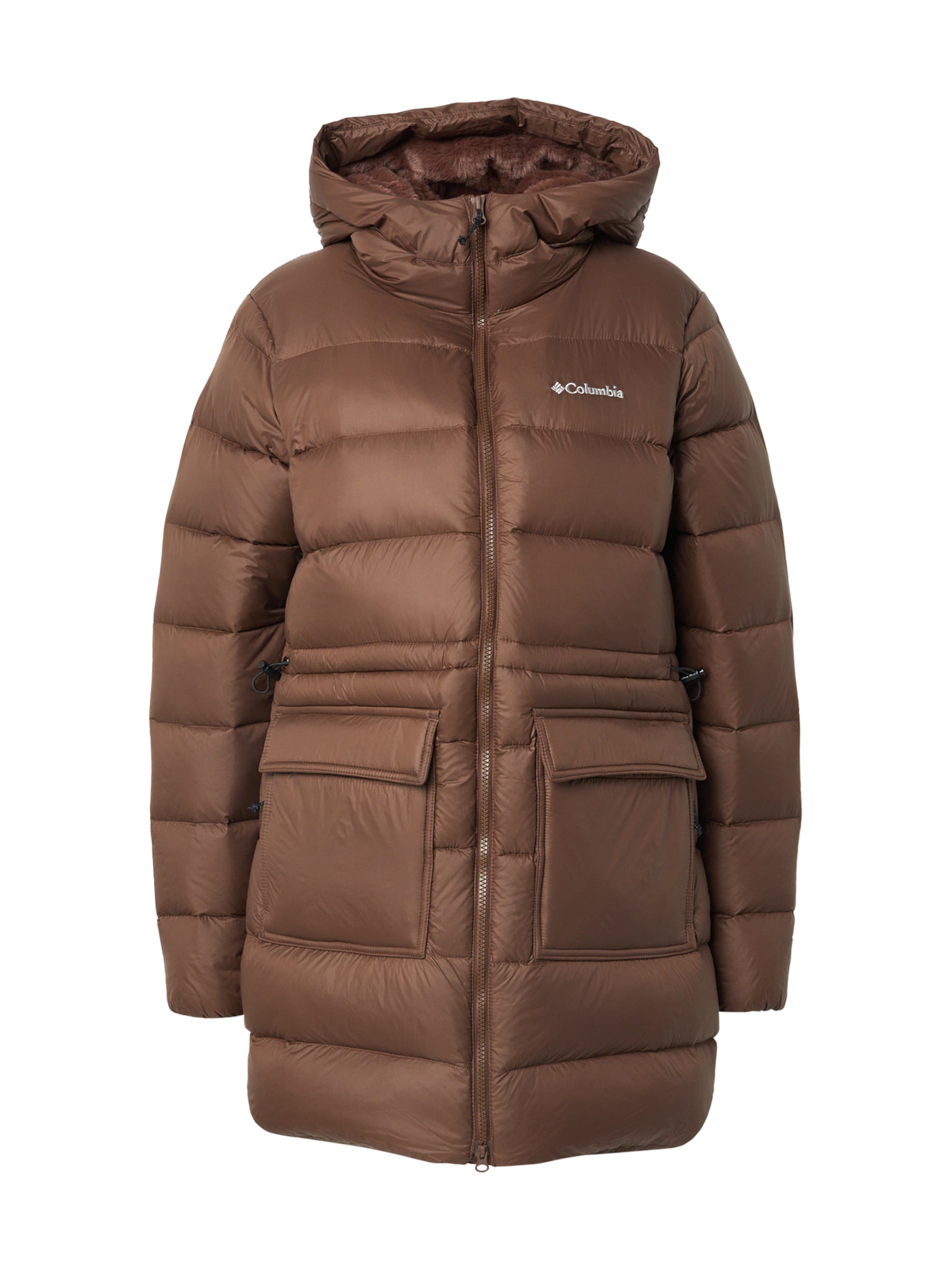 COLUMBIA Udendørsjakke 'Harmony Falls' i brun: forside