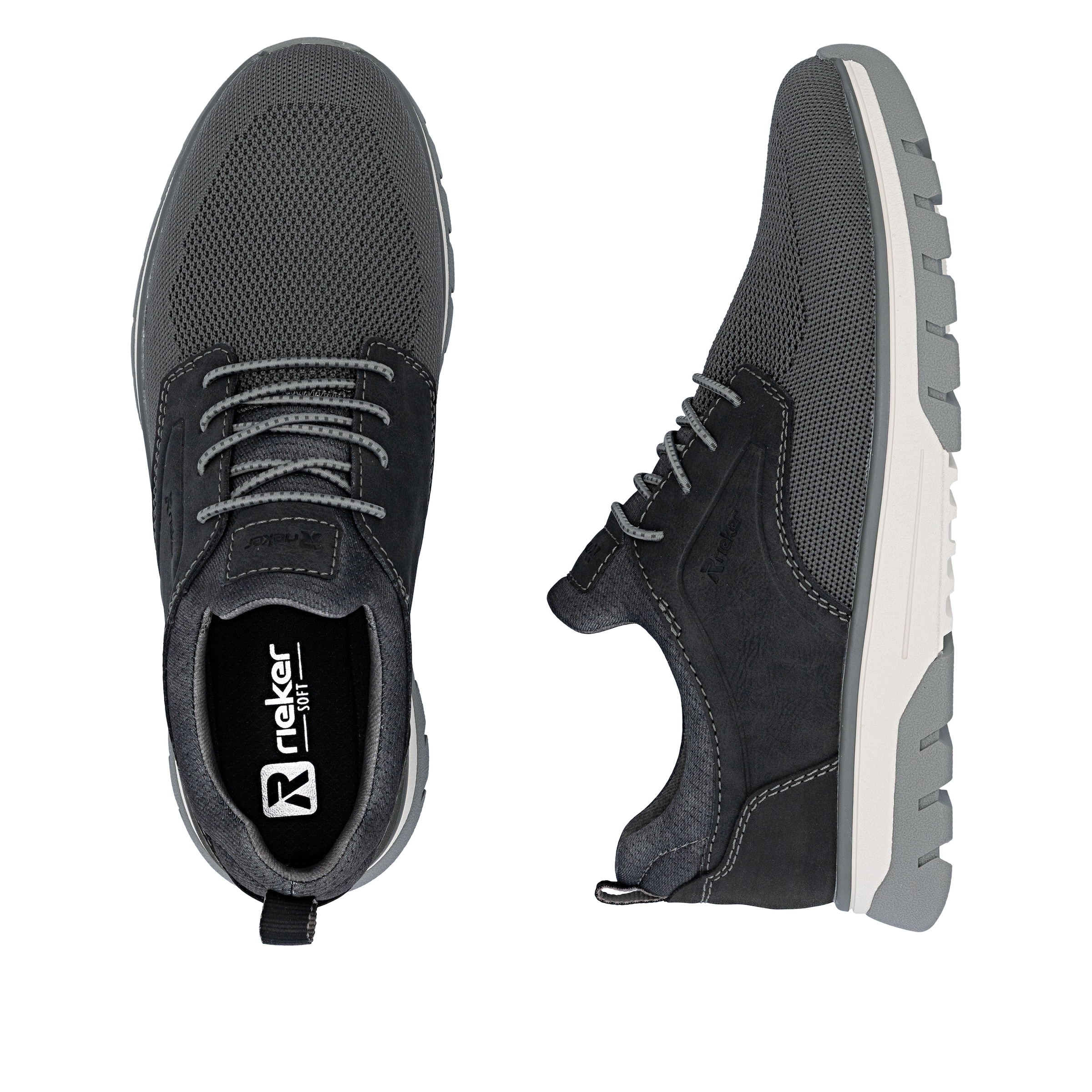 Rieker Sneaker 'B9352' in Grau