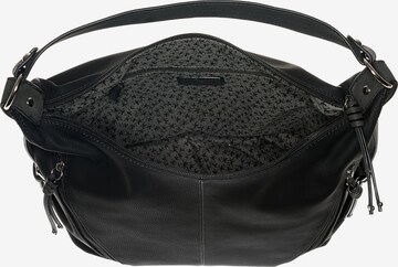 TOM TAILOR Schultertasche 'Caia' in Schwarz