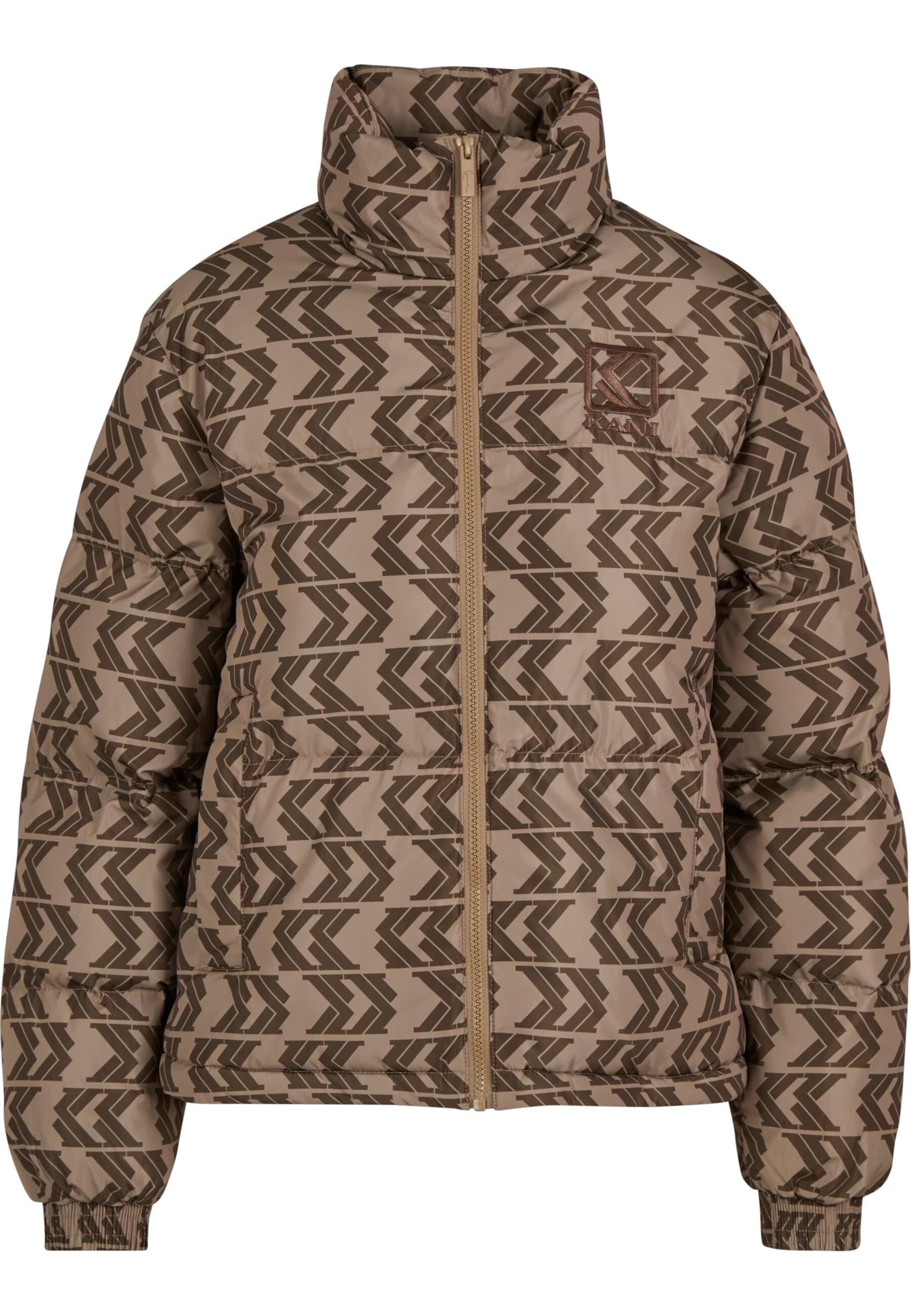Karl Kani Jacke in braun / taupe, Produktansicht