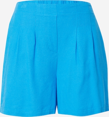 VERO MODA Pleat-Front Pants 'JESMILO' in Blue: front