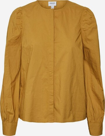 Aware Blouse 'Nikki' in Yellow: front