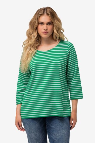 Ulla Popken Shirt in Groen: voorkant