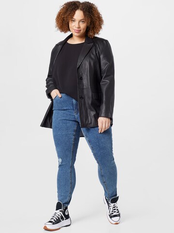 Zizzi - Blusa 'Vanni' em preto