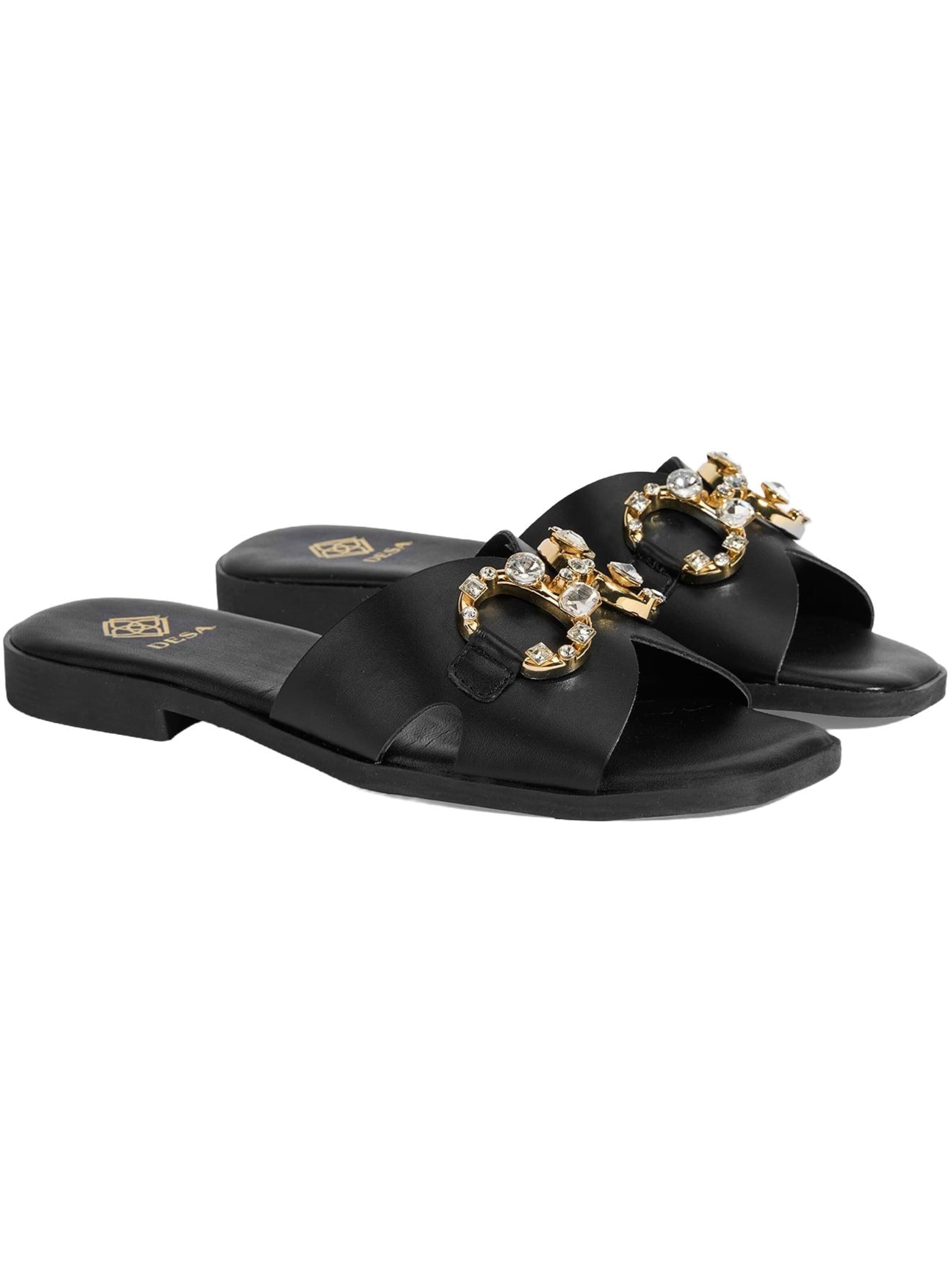 Desa Mule 'Hausschuhe' in Black