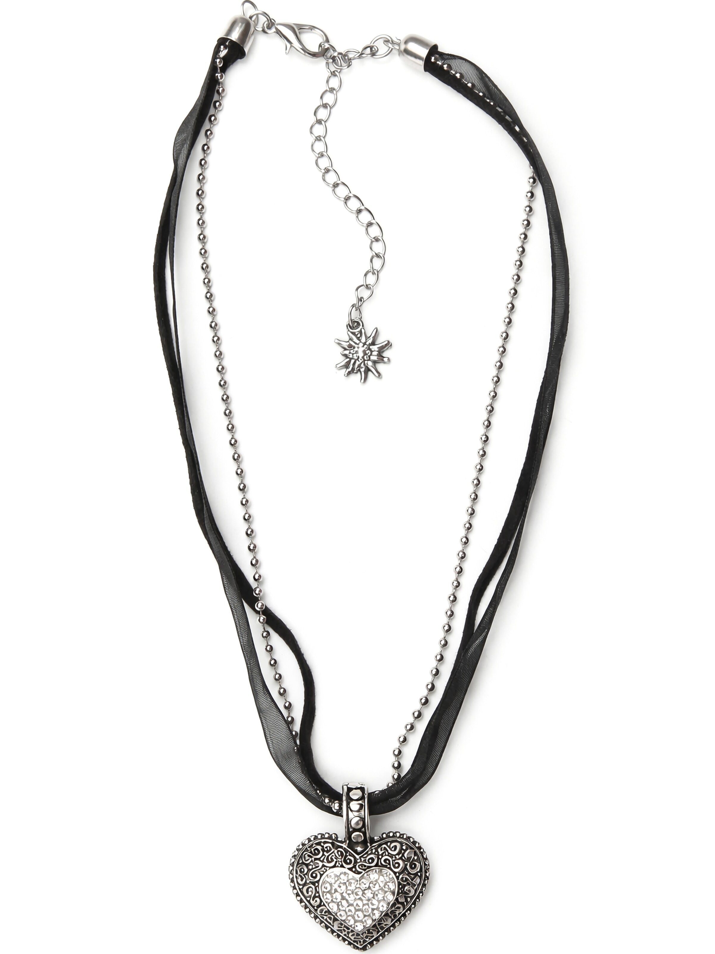 Allgäu Rebell Kette 'Lissi'‌‌‌‌‌‌‌‌‌ in Schwarz: Vorderseite