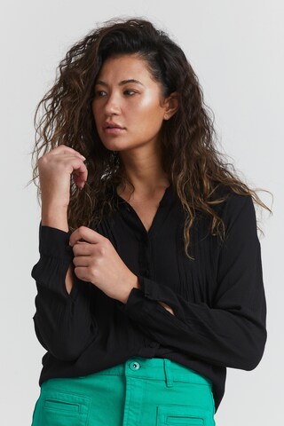 ICHI Blouse 'MARRAKECH SO' in Black: front