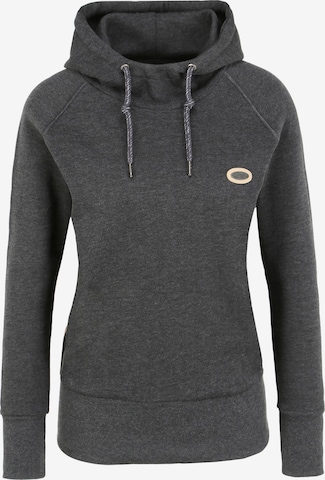 Oxmo Sweatshirt in Grey: front