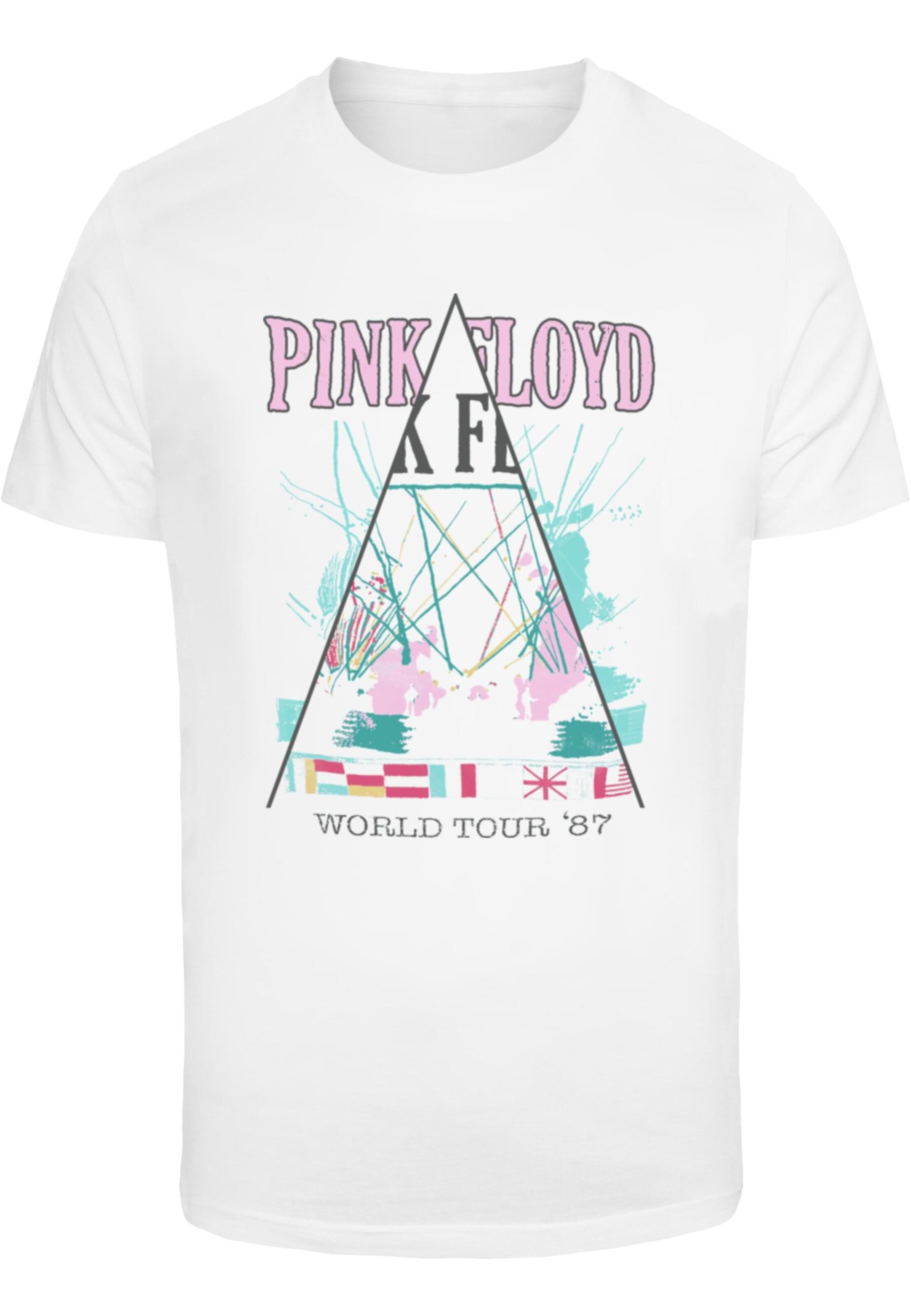 T-Shirt 'Pink Floyd World Tour 87' Merchcode en blanc : devant