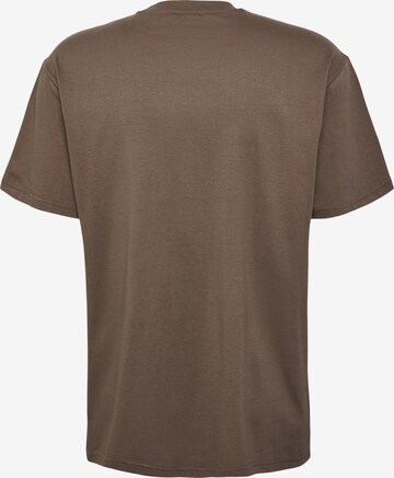 T-Shirt fonctionnel 'LEGACY NATE' Hummel en marron