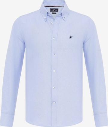 DENIM CULTURE - Camisa 'EDIZ' en azul: frente