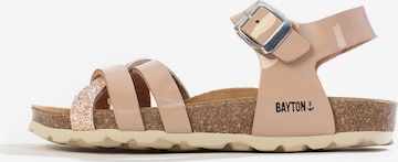 Sandalo 'Hestia' di Bayton in beige: frontale