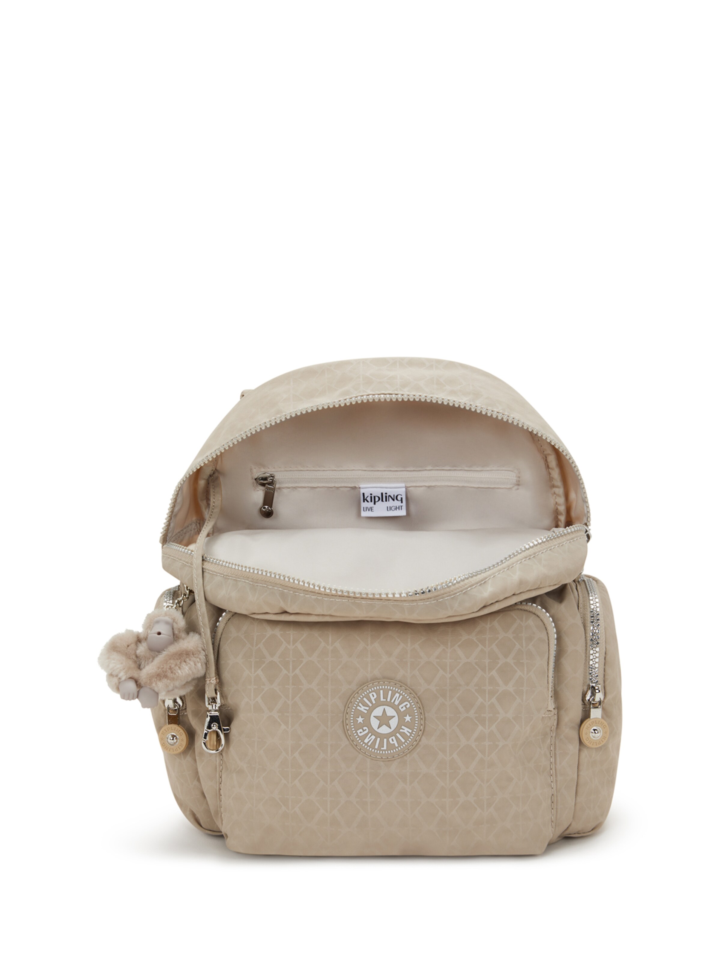 Sac à dos 'City' KIPLING en beige