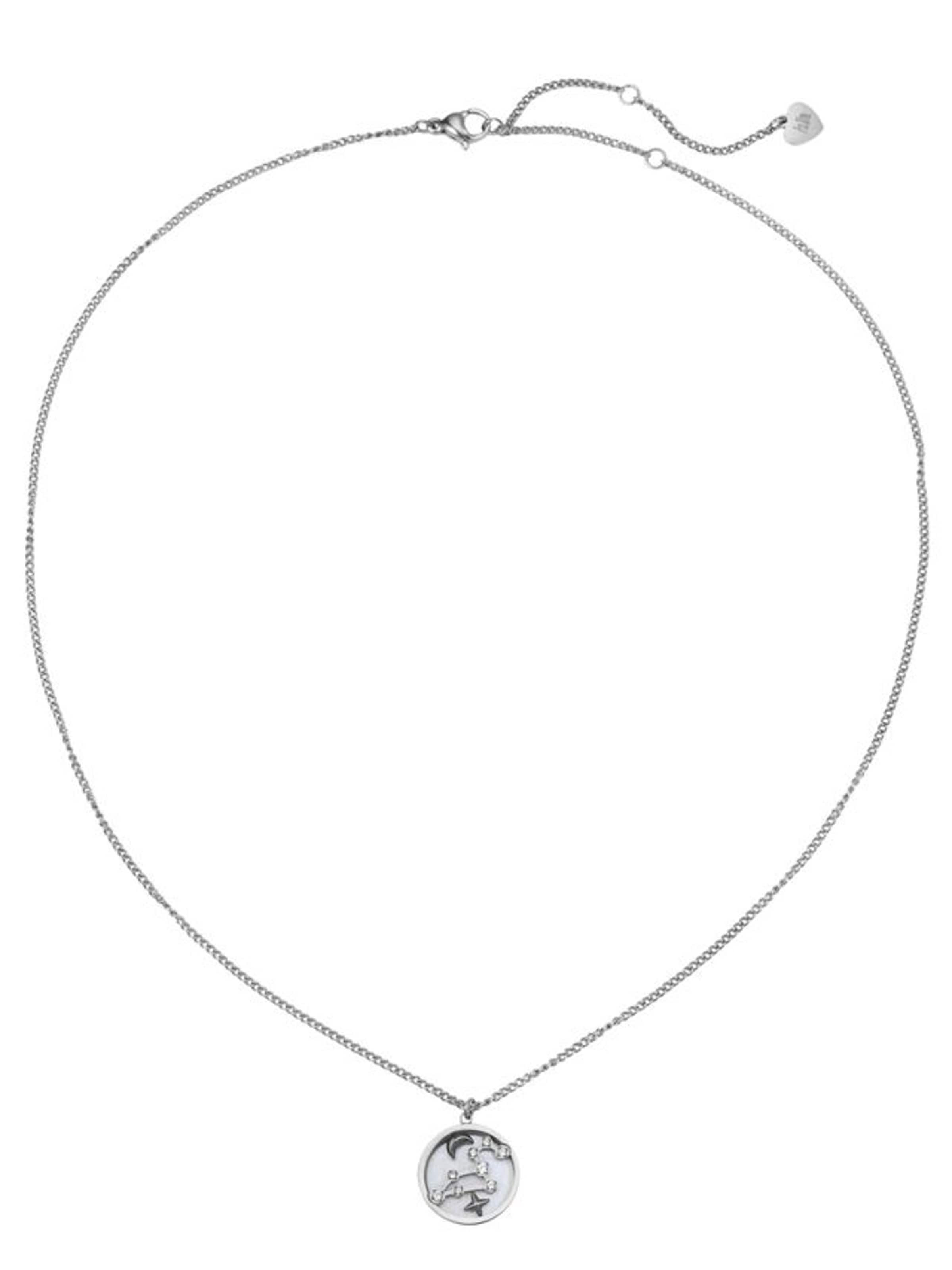 Hey Happiness - Cadena 'Luminous Leo' en plata