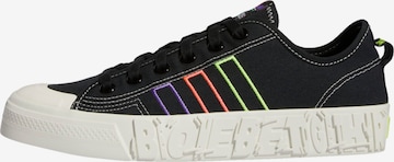 Sneaker bassa 'Nizza Pride' di ADIDAS ORIGINALS in nero: frontale