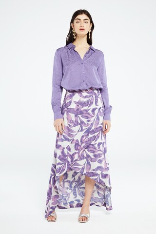 Fabienne Chapot Blouse 'Lot' in Purple