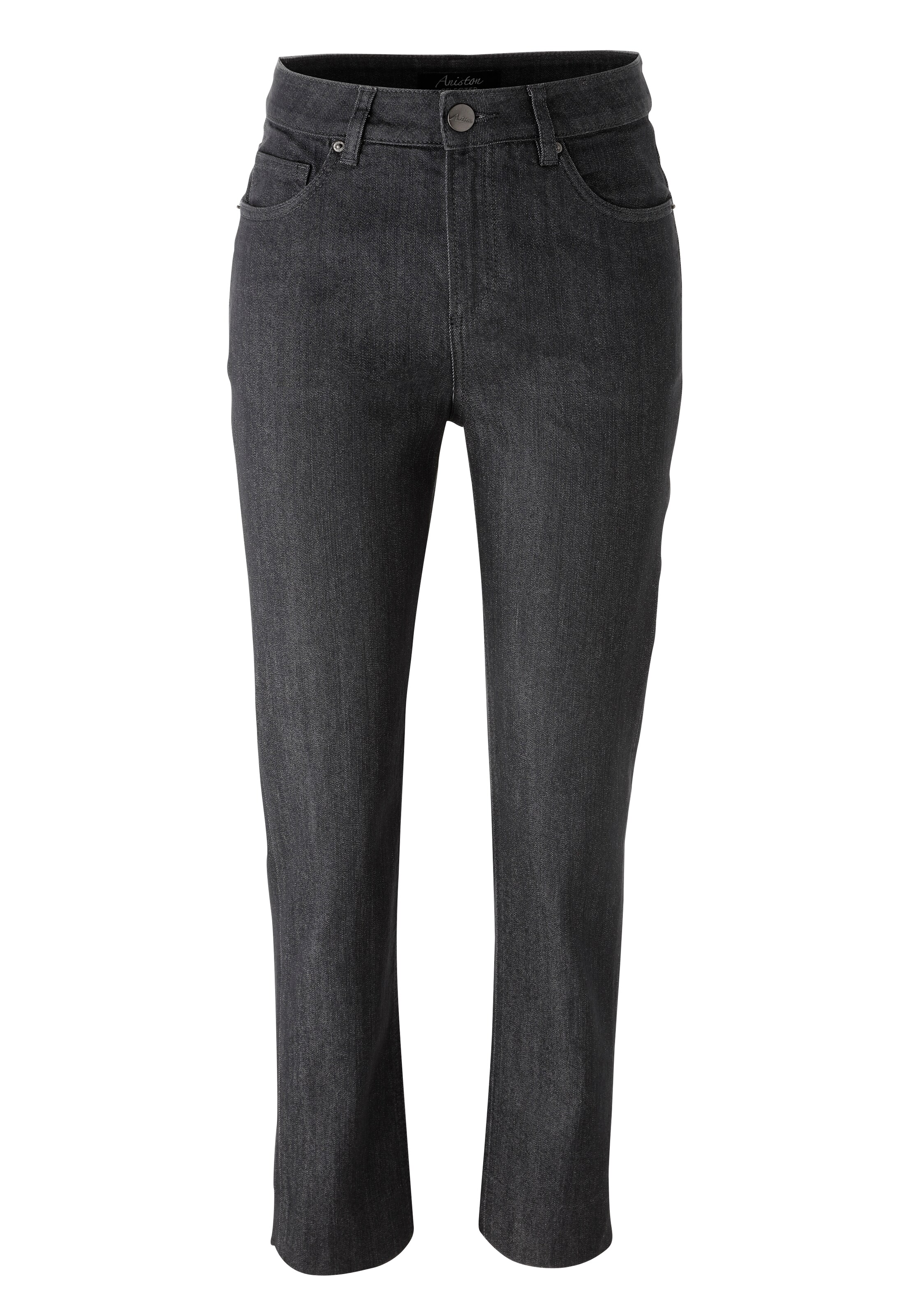 Aniston SELECTED Regular Jeans in Black: front