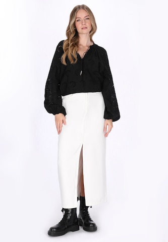 DreiMaster Vintage Blouse in Black