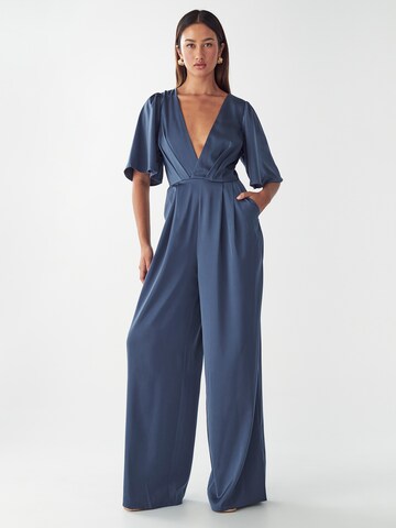 Willa Jumpsuit 'Omaha' in Blauw: voorkant