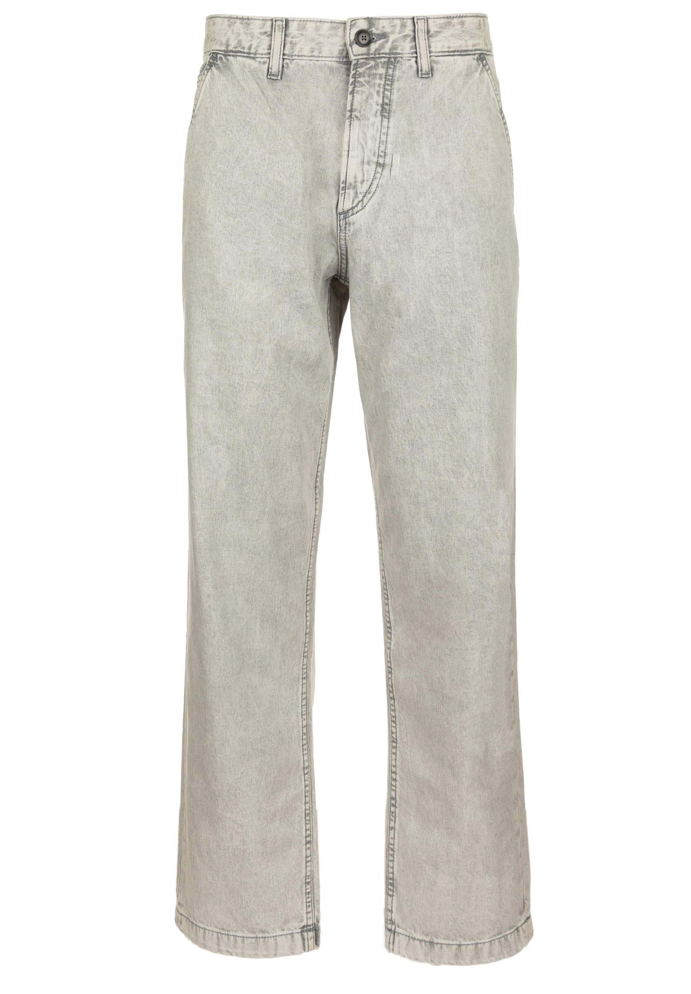 BOSS Tapered Jeans in Grau: Vorderseite