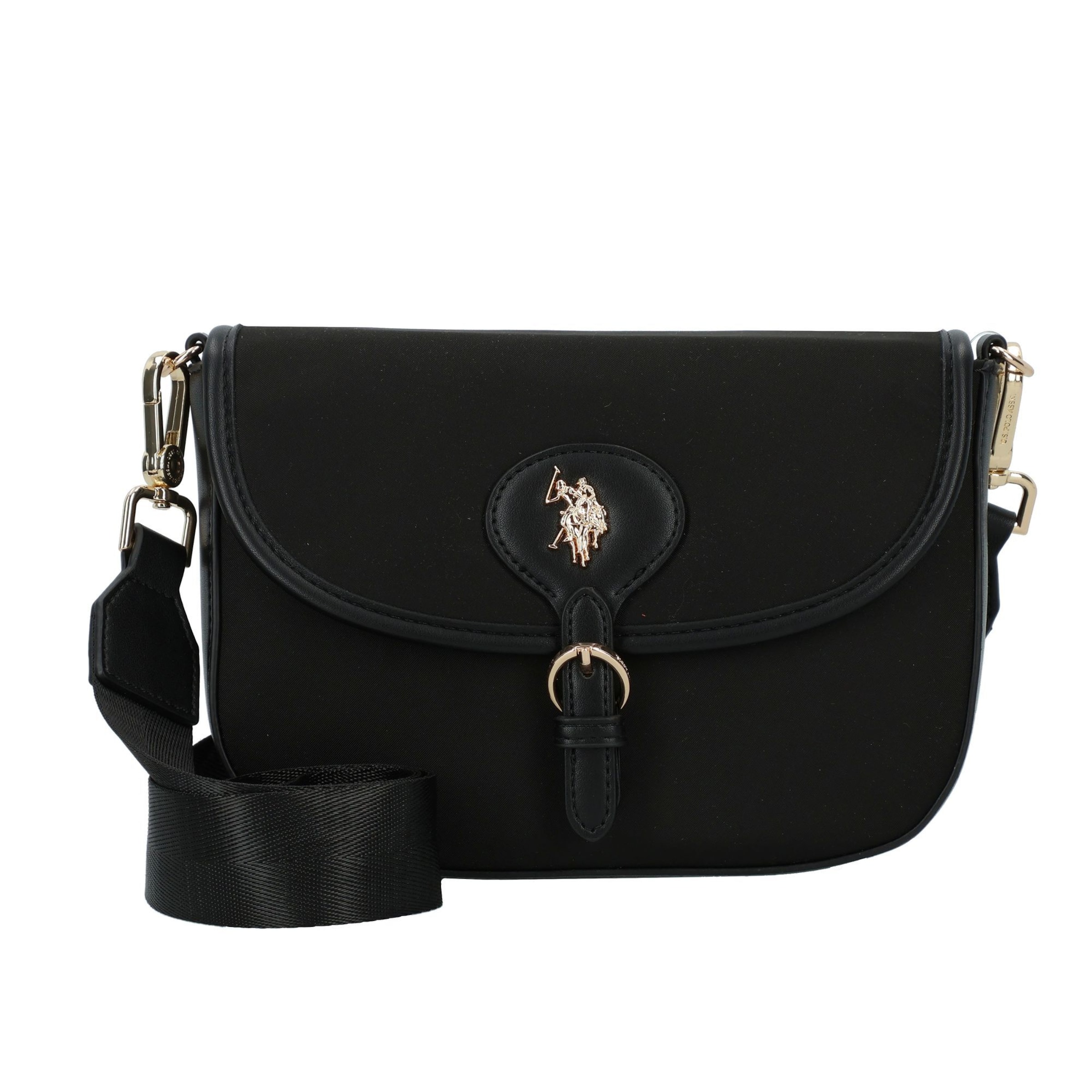 U.S. POLO ASSN. Crossbody bag 'Houston' in Black: front