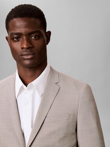 Calvin Klein Regular Fit Sakko in Grau