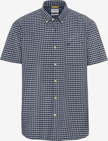 CAMEL ACTIVE Button Up Shirt in Blue: front