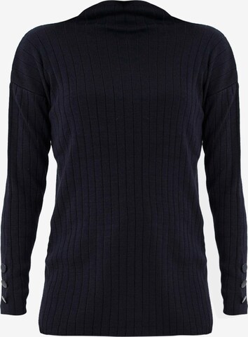 Pullover di Jimmy Sanders in blu: frontale