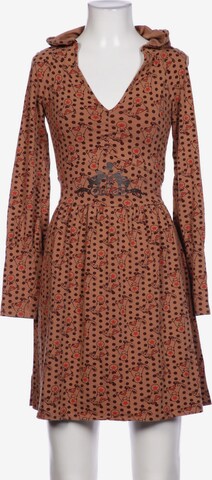 Blutsgeschwister Dress in XS in Brown: front