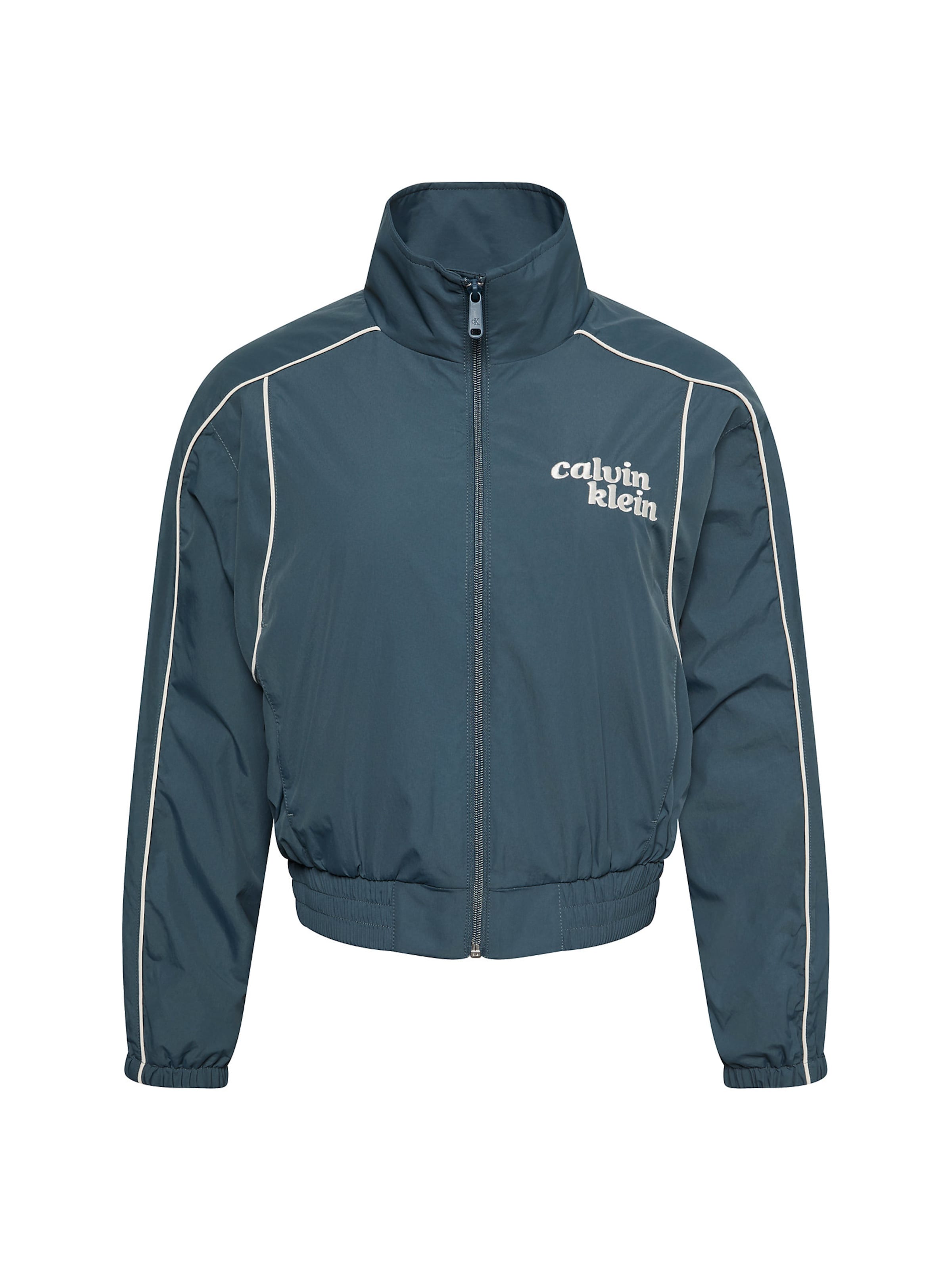 Veste mi-saison Calvin Klein Jeans en bleu : devant