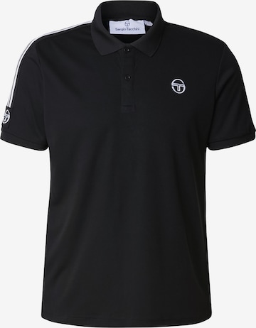Maglietta 'Cesena' di Sergio Tacchini in nero: frontale